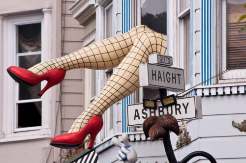 En las calles de Haight Ashbury en San Francisco