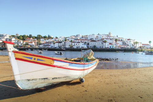 Ferragudo en el Algarve