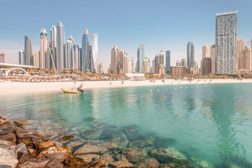 El mar en Dubai