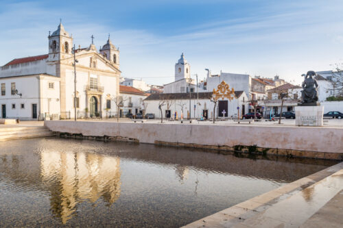 Casco antiguo de Lagos, en el Algarve