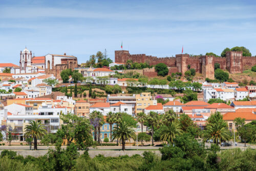 Ciudad medieval de Silves en el Algarve