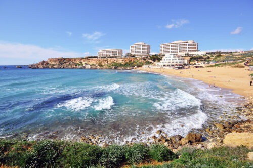 Golden Bay en Malta
