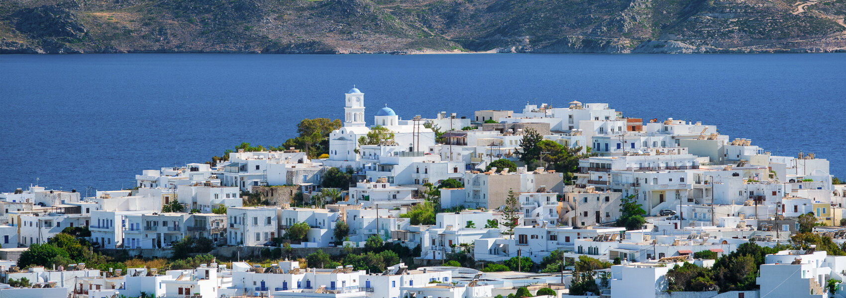 Vista panorámica de Milos
