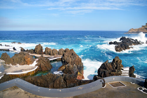 Porto Moniz en Madeira