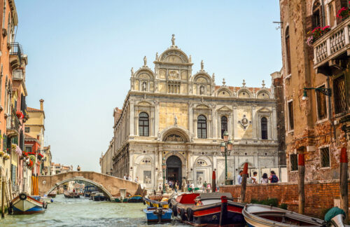 En el barrio de Castello de Venecia