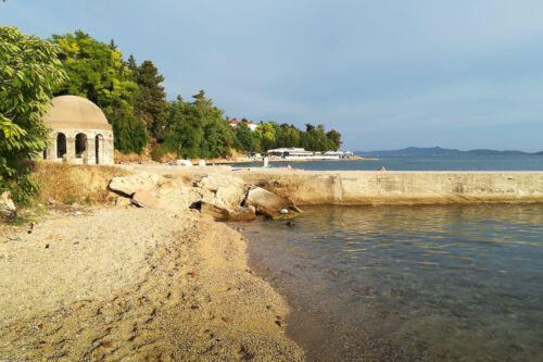Playa de Kolovare en Zadar