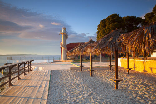 Playa de Puntamika en Zadar