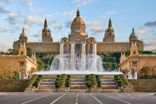 Montjuic en Barcelona