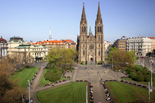 Iglesia de Vinohrady, Praga