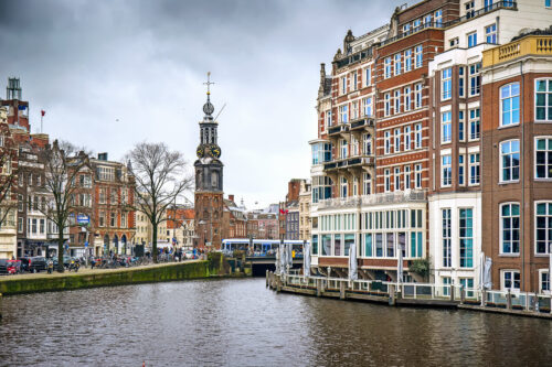 Barrio de Jordaan en Ámsterdam