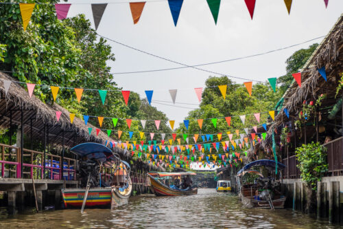 Klong en Bangkok