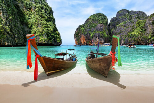 Maya Bay en Koh Phi Phi Ley