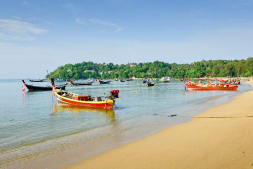 Playa de Rawai, en el sur de Phuket