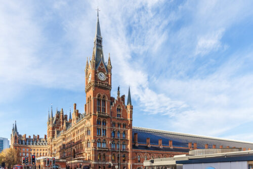 Estación de Saint Pancras en Londres