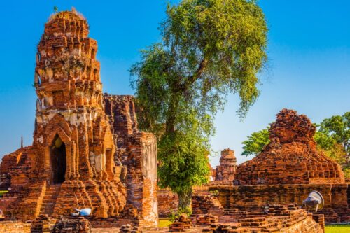 Centro histórico de Ayutthaya
