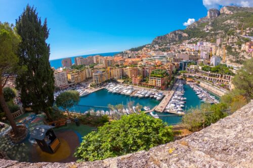 Sector Fontvieille en Mónaco