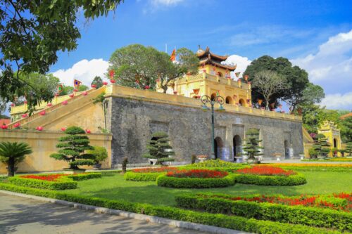 Ciudadela de Thang Long en el distrito Ba Dinh de Hanoi