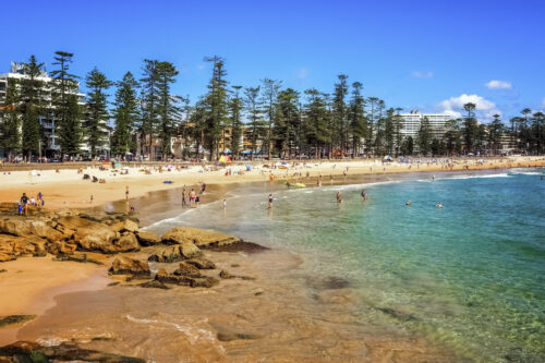 Playa de Manly en Sídney