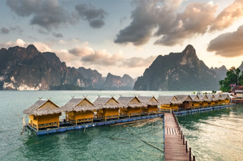 Lago Cheow Lan en Khao Sok