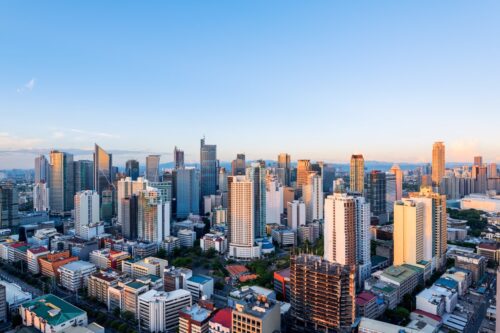 Distrito de Makati en Manila