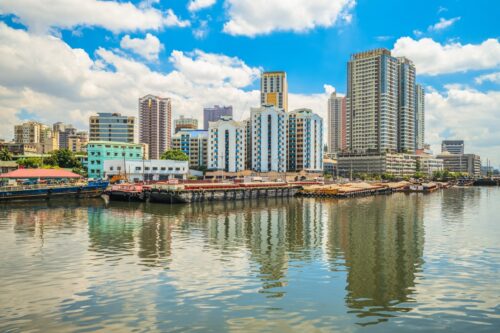 Vista de Pasig en Manila