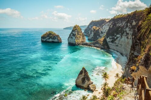 Playa del Diamante en Nusa Penida