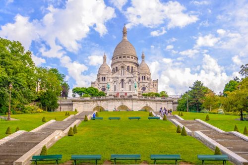 Basílica del Sacré-Coeur en Montmartre