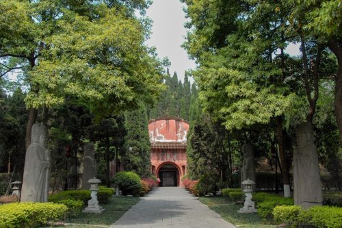 Mausoleo de Wang Jian, Jinniu, Chengdu, China